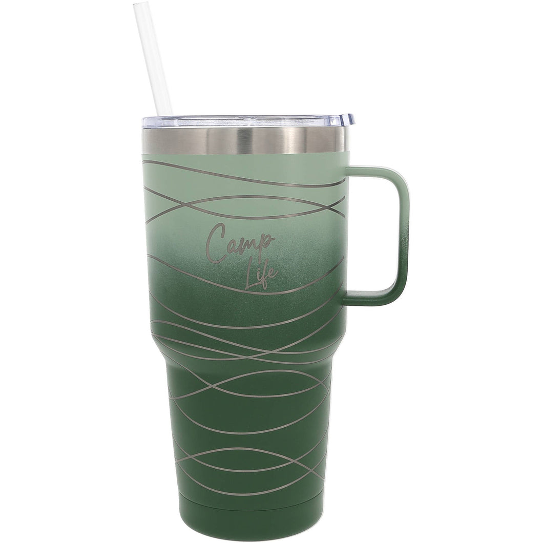 Camp Life - 30 oz Travel Tumbler