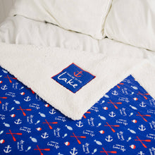 Load image into Gallery viewer, To the Lake Sherpa Blanket
