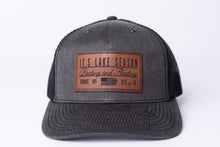 Load image into Gallery viewer, It&#39;s Lake Season Hat - Charcoal/Black
