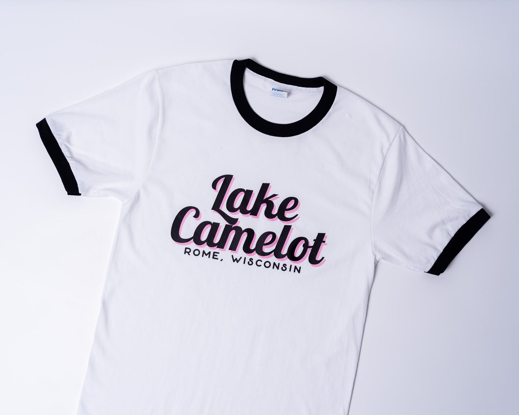 Lake Camelot Ringer Tee