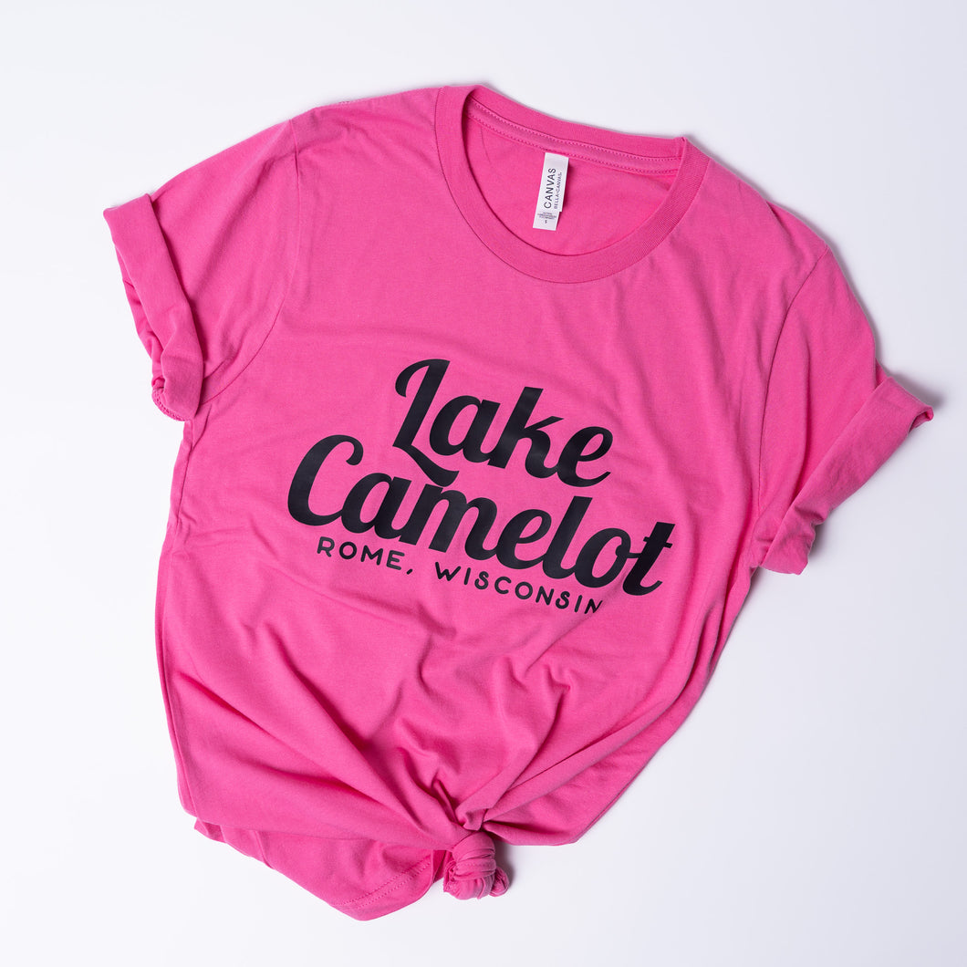 Lake Camelot Tee-Pink