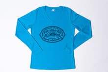 Load image into Gallery viewer, Weekends Are Made for the Lake Women&#39;s Long Sleeve V-Neck Tee
