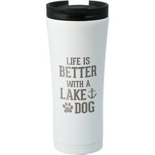 Load image into Gallery viewer, Lake Dog - 17 oz Stainless Steel Travel Tumbler
